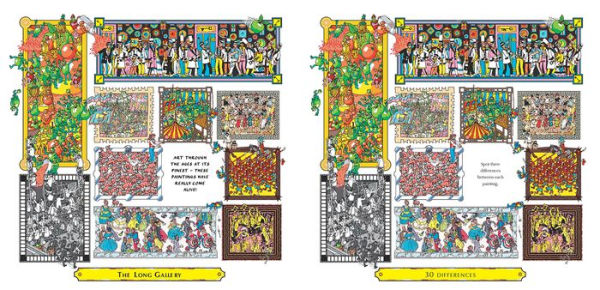 Where's Waldo? Double Trouble at the Museum: The Ultimate Spot-the-Difference Book