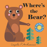 Alternative view 1 of Where's the Bear?: (An Interactive, Sensory Lift-the-Flap Book with Felt Flaps and a Mirror for Babies & Toddlers. Friendly Woodland Animals Include a Moose, Bear, & Wolf.)