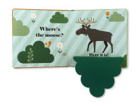 Alternative view 3 of Where's the Bear?: (An Interactive, Sensory Lift-the-Flap Book with Felt Flaps and a Mirror for Babies & Toddlers. Friendly Woodland Animals Include a Moose, Bear, & Wolf.)