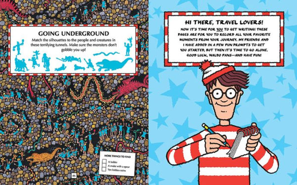 Where's Waldo? Exciting Expeditions: Play! Search! Create Your Own Stories!