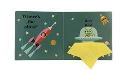 Alternative view 3 of Where's the Astronaut?: (An Interactive, Sensory Lift-the-Flap Book with Felt Flaps and a Mirror for Babies & Toddlers. Friendly Outerspace Friends Include a Space Dog, Alien, & More.)