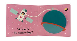 Alternative view 6 of Where's the Astronaut?: (An Interactive, Sensory Lift-the-Flap Book with Felt Flaps and a Mirror for Babies & Toddlers. Friendly Outerspace Friends Include a Space Dog, Alien, & More.)