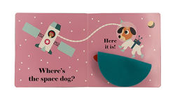 Alternative view 7 of Where's the Astronaut?: (An Interactive, Sensory Lift-the-Flap Book with Felt Flaps and a Mirror for Babies & Toddlers. Friendly Outerspace Friends Include a Space Dog, Alien, & More.)