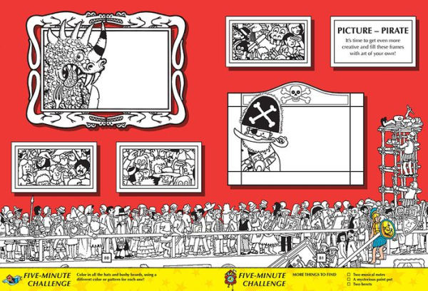 Where's Waldo? The Boredom Buster Book: 5-Minute Challenges