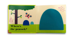 Alternative view 3 of Where's the Tiger?: (An Interactive, Sensory Lift-the-Flap Book with Felt Flaps and a Mirror for Babies & Toddlers. Friendly Creatures Include a Peacock, Monkey, & Turtle.)