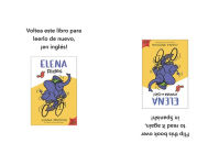 Alternative view 4 of Elena Rides / Elena monta en bici: A Dual Edition Flip Book