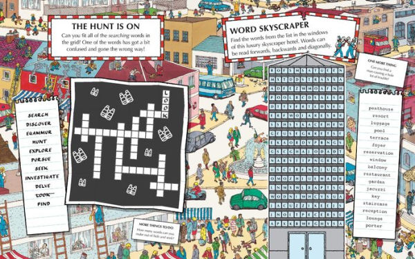 Where's Waldo? Words on the Go!: Play, Puzzle, Search and Solve