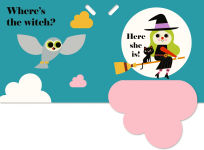 Alternative view 3 of Where's the Witch?: A Stroller Book: (An Interactive, Sensory Lift-the-Flap Book with Felt Flaps and a Mirror for Babies & Toddlers. Halloween Friends Include a Vampire, Skeleton, & Spider.)