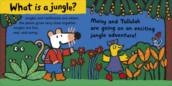 Maisy Loves Jungles: A Maisy's Planet Book: (Educational Board Book About Tropical Forests - For Toddlers and Kids Ages 1-3)