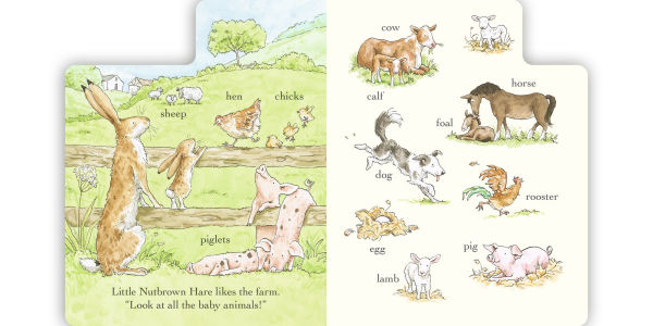 Out and About in 100 Words: A Guess How Much I Love You Book