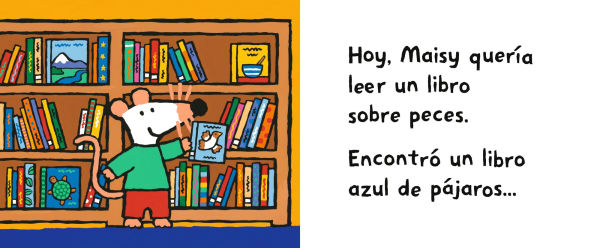 Maisy visita la biblioteca