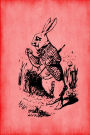 Alice in Wonderland Journal - White Rabbit (Red): 100 page 6