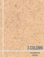 3 Column Accounting Ledger