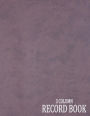 3 Column Record Book