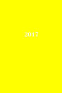2017: Calendario/Planificador de cita: 1 semana en 2 lados, Formato 6