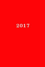 2017: Calendrier/Agenda: 1 semaine sur 2 pages, Format 6