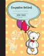 Primary Composition Book - Fairy: Wide Ruled Kids School Exercise Book with Bears: Blank Ruled Composition Notebook for College School/Teacher/Office/Student