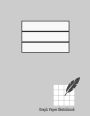 Graph Paper Sketchbook: 1/2 Inch Rule, 128 Pages
