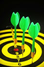 Darts and Dartboard Game Journal: 150 Page Lined Notebook/Diary