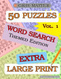 EXTRA LARGE PRINT Word Search Puzzles