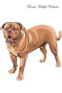 French Mastiff Notebook Record Journal, Diary, Special Memories, To Do List, Academic Notepad, and Much More