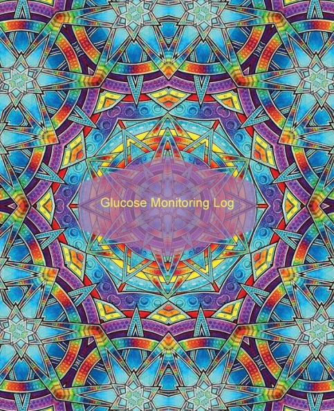 Glucose Monitoring Log: Blood Sugar Monitoring log, Glucose & Blood Sugar Tracker Diary, Type 1 &Type 2 Diabetes,Blood Sugar Diary, Large for Visual Comfort 7.25x9.25 with Notes Section