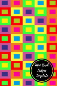 Title: Mini Bank Ledger Template: Bank Transaction Register, Author: Journals For All