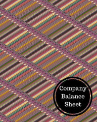 Title: Company Balance Sheet: Balance Sheet Book, Author: Insignia Accounts