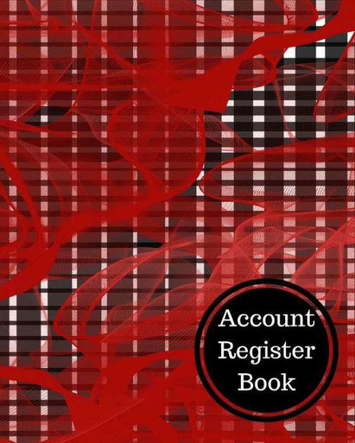 Account Register Book Bank Transaction Register by Insignia Accounts