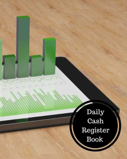 Daily Cash Register Book Cash Register Book by Insignia Accounts