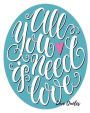 Love Quotes: Blank Notebook Large