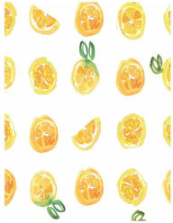 Title: Watercolor lemons notebook, Author: Catmannotebooks