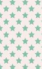 Green stars notebook/diary