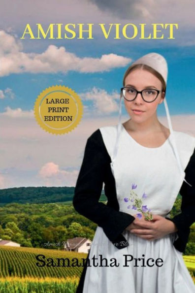 Amish Violet LARGE PRINT