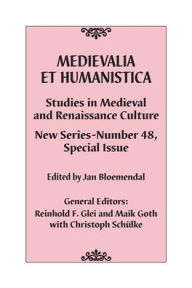 Title: Medievalia et Humanistica, No. 48: Studies in Medieval and Renaissance Culture: New Series, Author: Jan Bloemendal