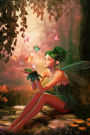 Dragonfly Fairy & Buterflies Grid Notebook: 150 page Grid Notebook Journal Diary