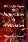366 Daily Quotes for Inspiration & Motivation: Page-A-Day Journal