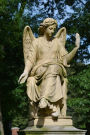 Seated Angel Sculpture Journal: 150 Page Lined Notebook/Diary