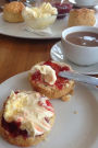 Tea and Crumpets Journal: 150 Page Lined Notebook/Diary