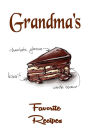 Grandma's Favorite Recipes: Blank Cookbook