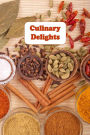 Culinary Delights: Blank Cookbook