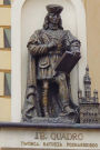 Giovanni Battista de Quadro Statue in Poznan City, Poland Journal: 150 Page Lined Notebook/Diary