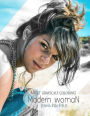 Modern Woman: A Grayscale Coloring Book
