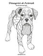 Disegnini di Animali Libro da Colorare per Adulti 1