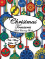 Christmas Treasures: Adult Coloring Book