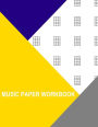 Music Paper Workbook: Chord Chart 4 Strings 5 Frets Wide