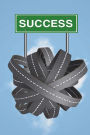 The Way to Success Journal: 150 page lined notebook/diary