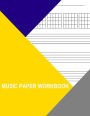 Music Paper Workbook: Guitar Tablature With Chord Symbols