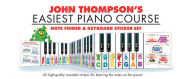 Title: Note Finder & Keyboard Sticker Set: John Thompson's Easiest Piano Course
