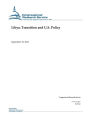 Libya: Transition and U.S. Policy